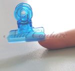 Зажим для ногтей прозрачный для создания арки 10 шт
